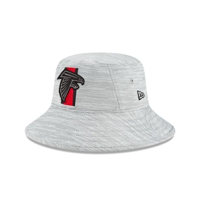 Sapca New Era Atlanta Falcons NFL Official NFL Training Stretch Bucket Hat - Negrii